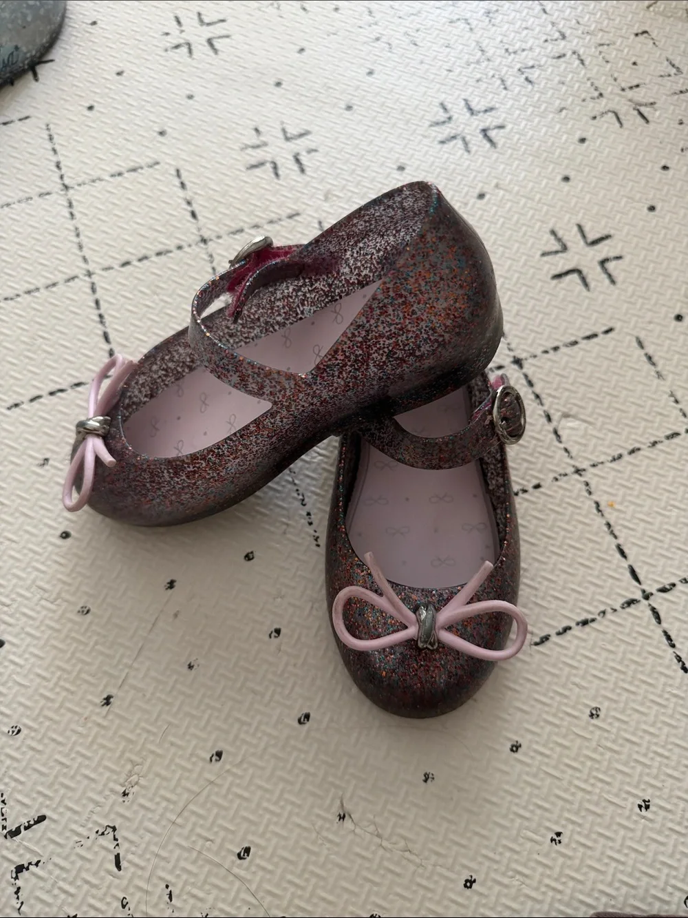 Girls mini melissa ballet flats size 9